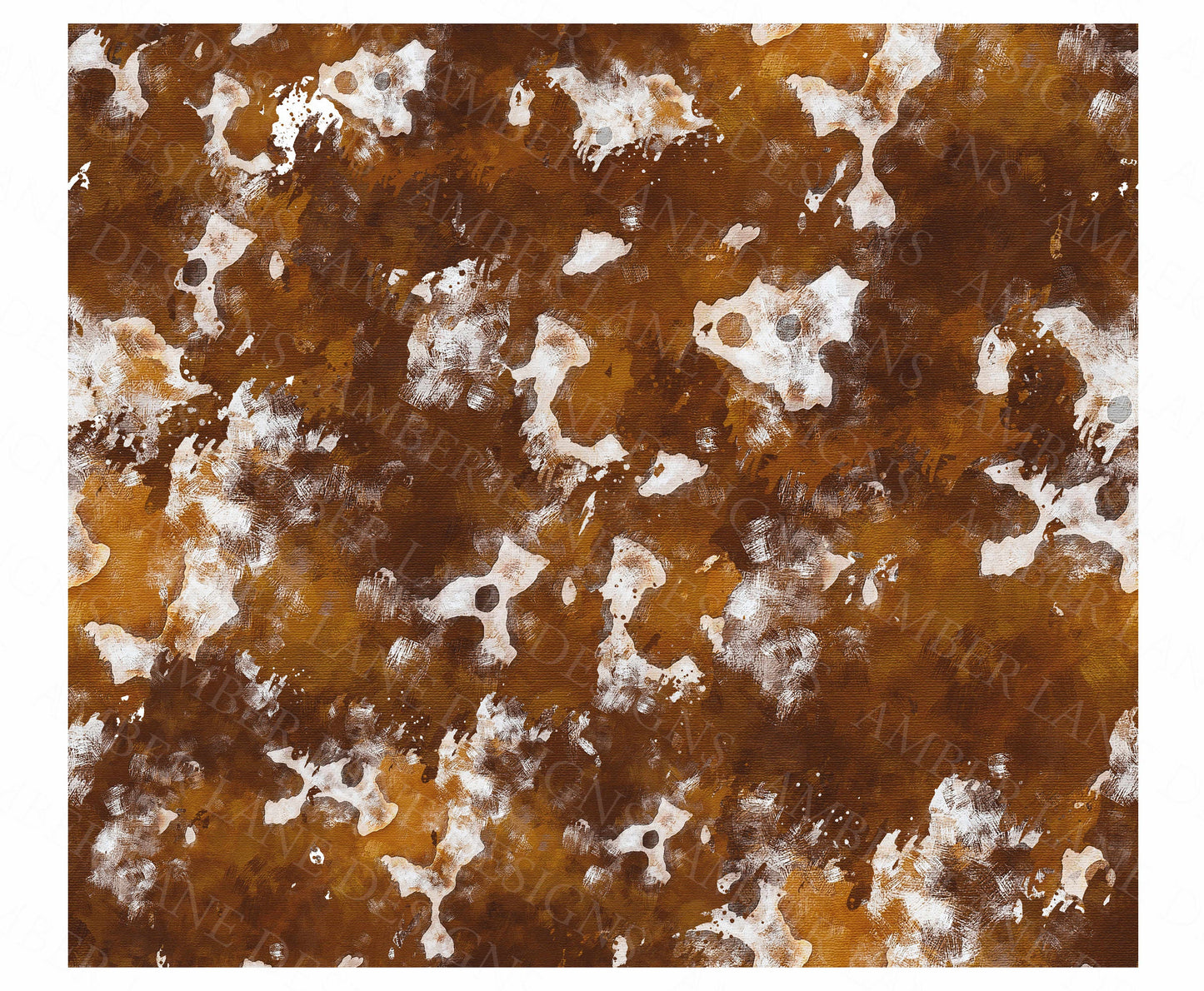 Cowhide 20oz SKINNY TUMBLER wrap