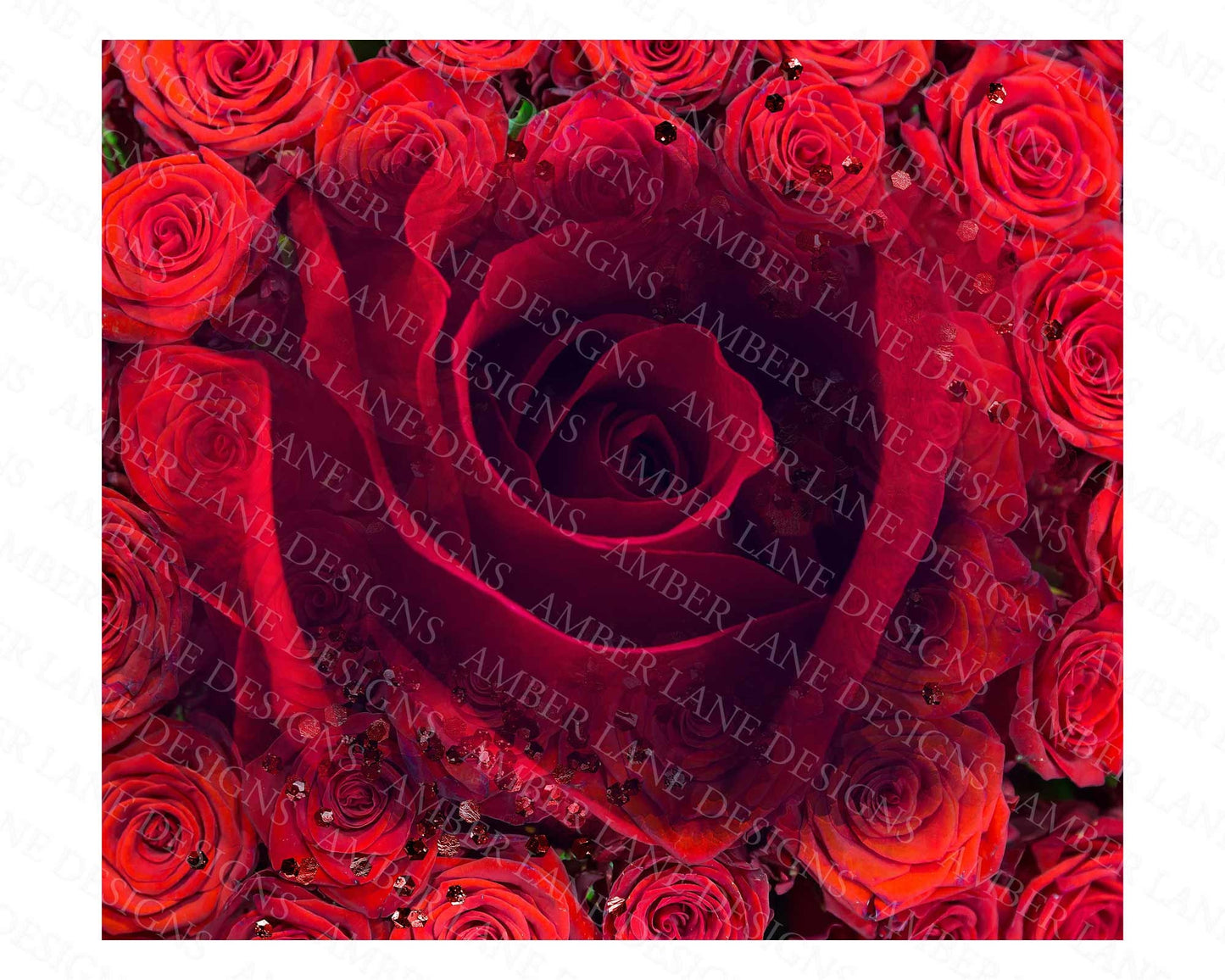 Red Roses 20oz SKINNY TUMBLER straight wrap 3 jpeg files (not seamless)