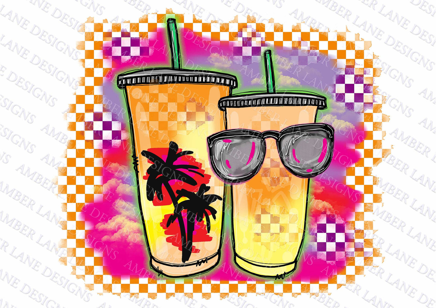 Tropical summer Loaded Tea PNG file