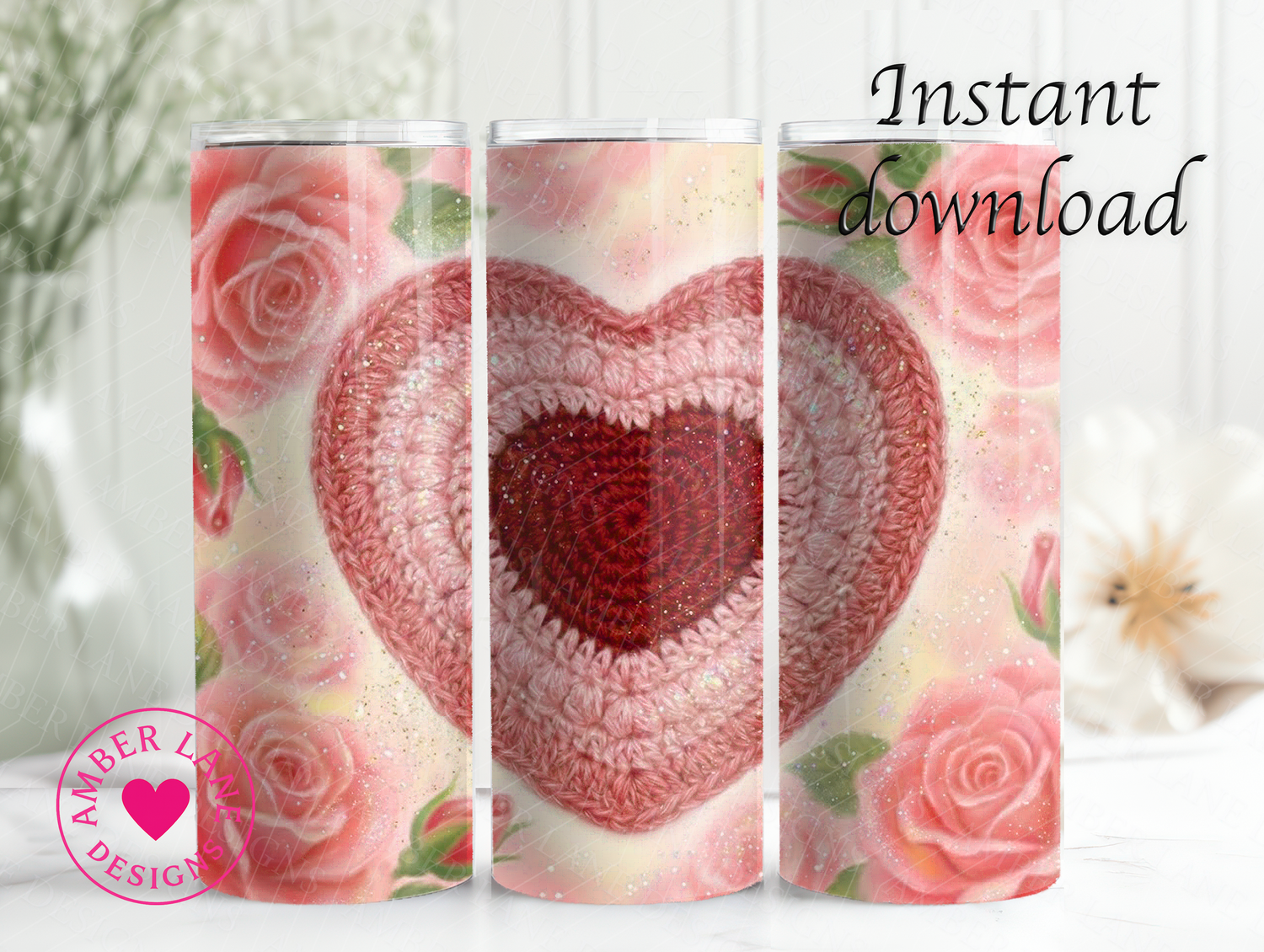 Valentines 20oz Wraps