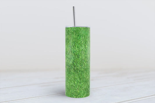 Grass Lawn  20oz SKINNY TUMBLER straight wrap 1 jpeg file