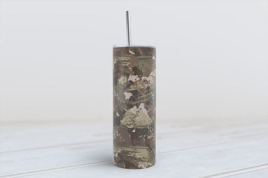 Camouflage 20oz SKINNY TUMBLER straight wrap 1 jpeg file