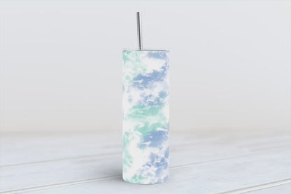 Clouds tumbler 20oz SKINNY TUMBLER straight wrap 1 jpeg file