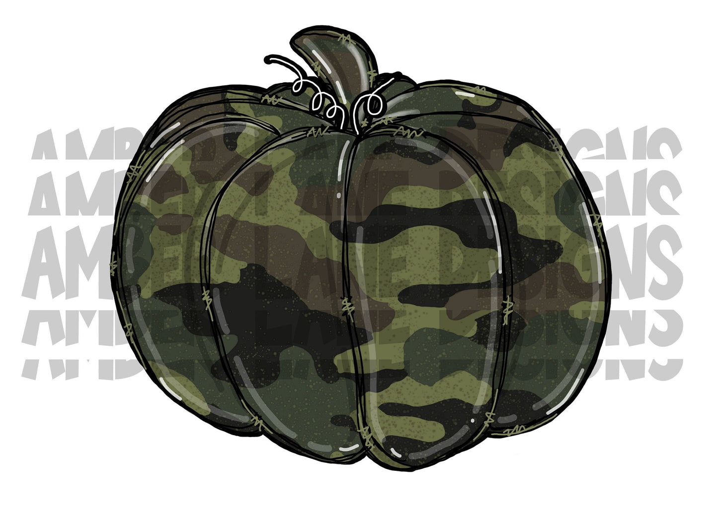 camo pumpkin png, camouflage png pumpkin Sublimation file tumbler wrap