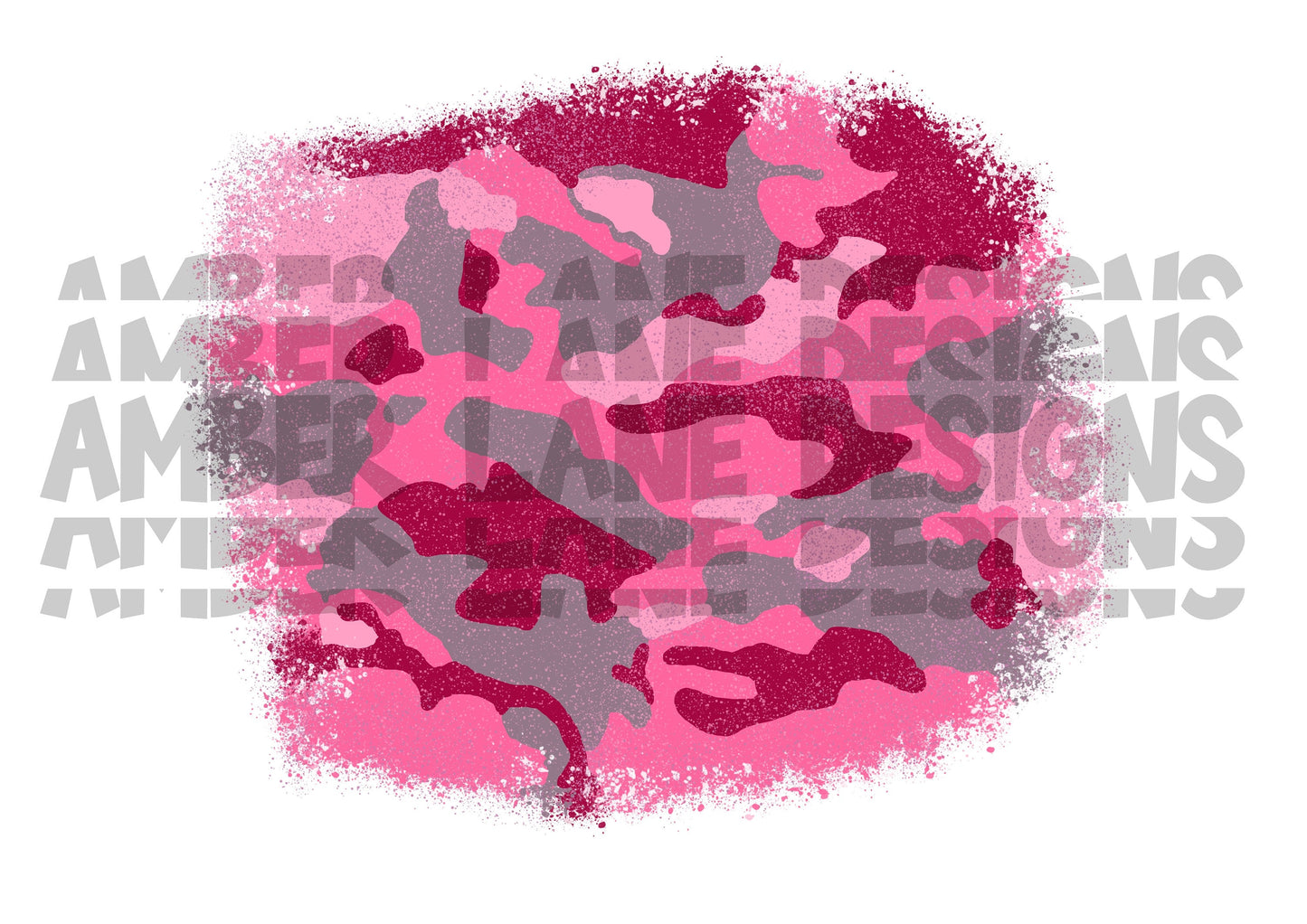 Pink Camoflauge Background PNG Camo Frame png | Distressed Grunge Splash Background  | Sublimation File| Hand Drawn| Design elements|