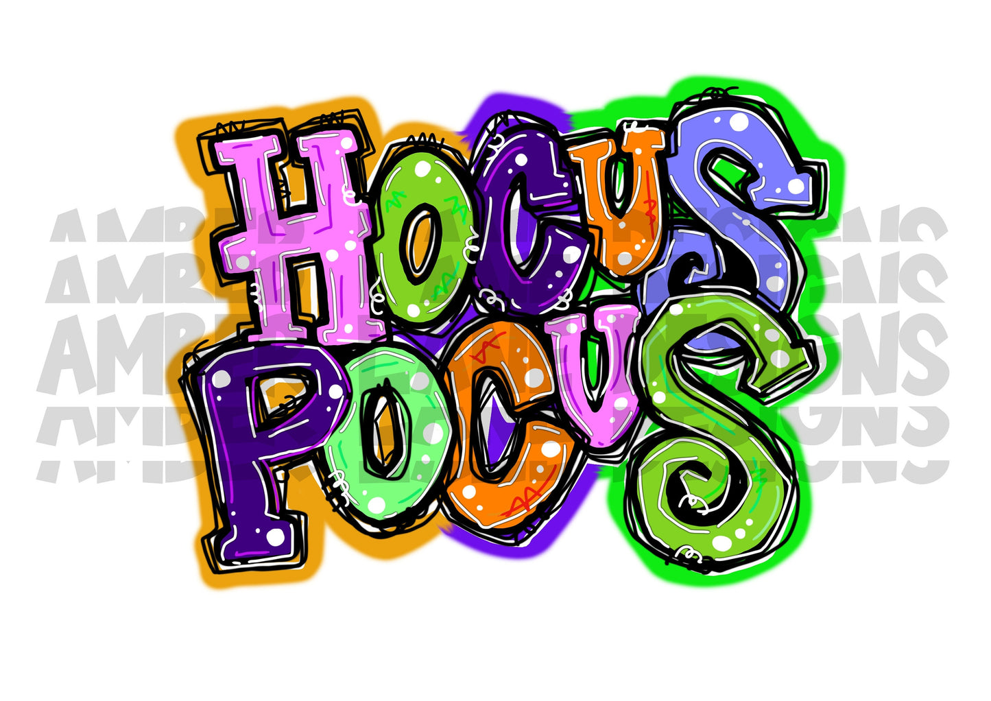 Hocus Pocus PNG  -INSTANT DOWNLOAD