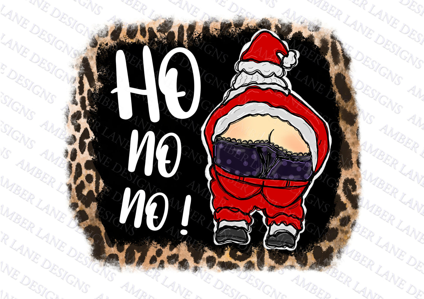 Funny Santa, Rude Santa png file,  Ho No No, PNG file only