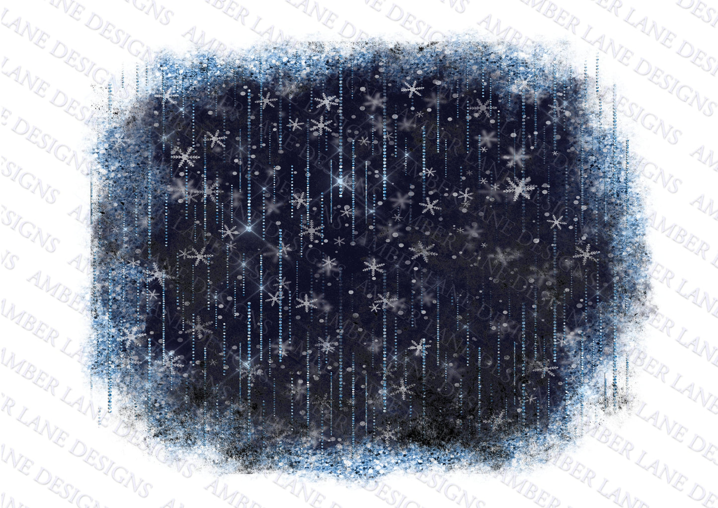 Frosty Flurry Framework: Snowflake Christmas Background PNG with Hand-Drawn Elements Snowflake Sketch Symphony Delights
