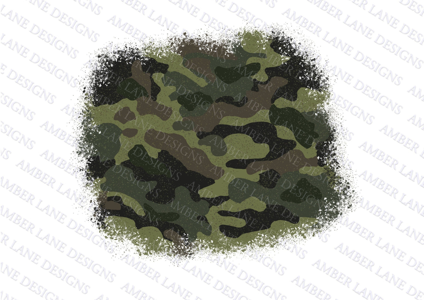 Camouflage Background PNG Camo Frame png | Distressed Grunge Splash Background  | Sublimation File| Hand Drawn| Design elements|