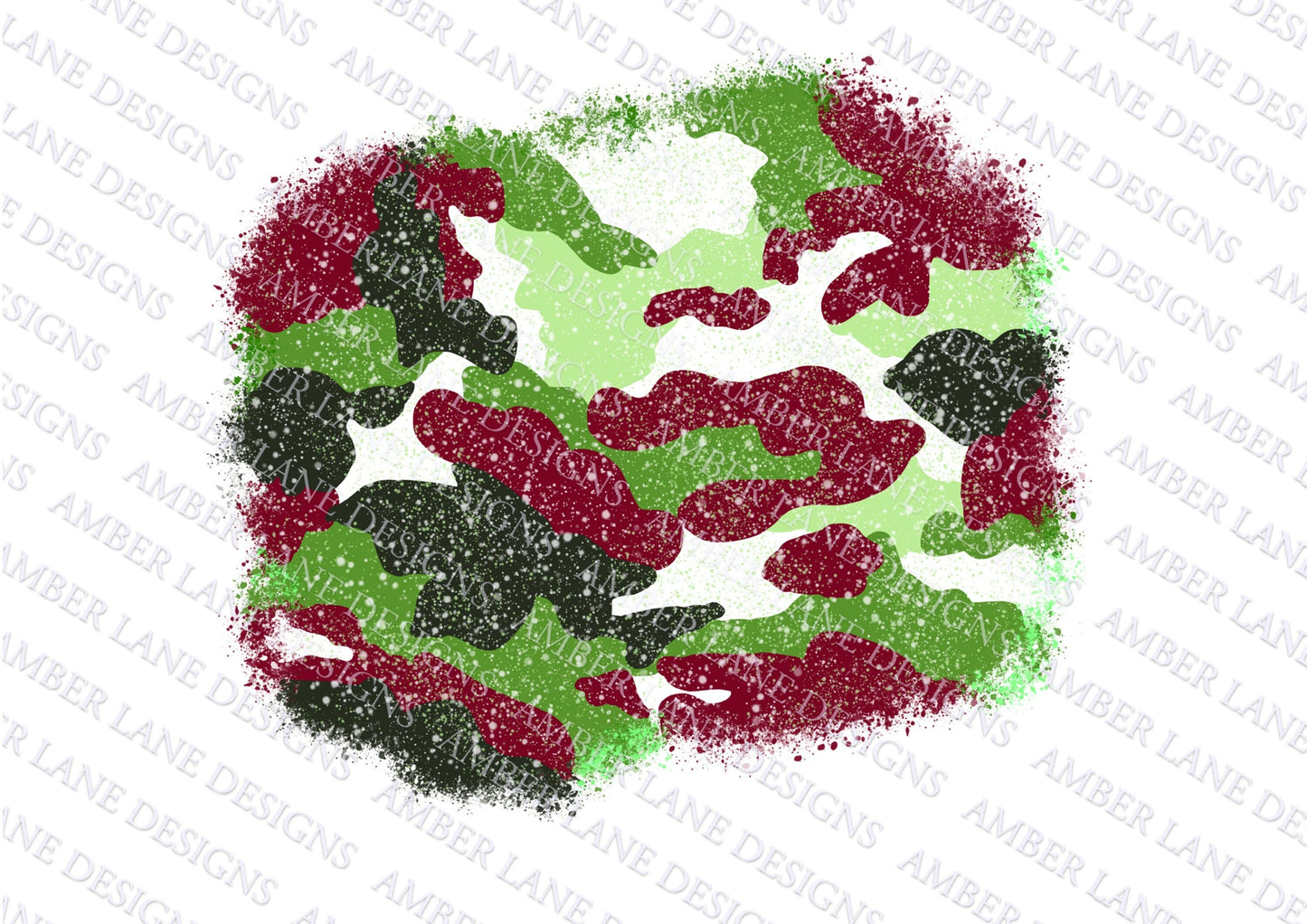 Christmas Camouflage  Background, with snow| PNG Camo Frame png | Distressed Grunge Splash Background