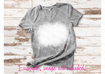 Bleach Effect Design Bundle for Mockups, 4  PNG files (white overlays)