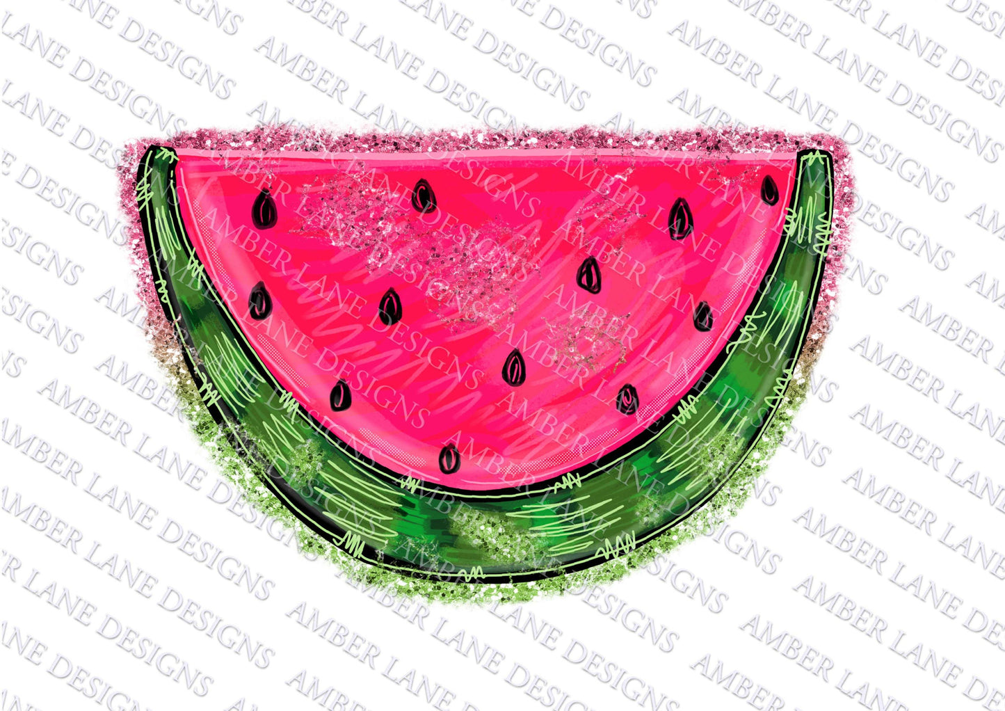 Watermelon with glitter png file,  , Printable , Digital Art tumbler wrap