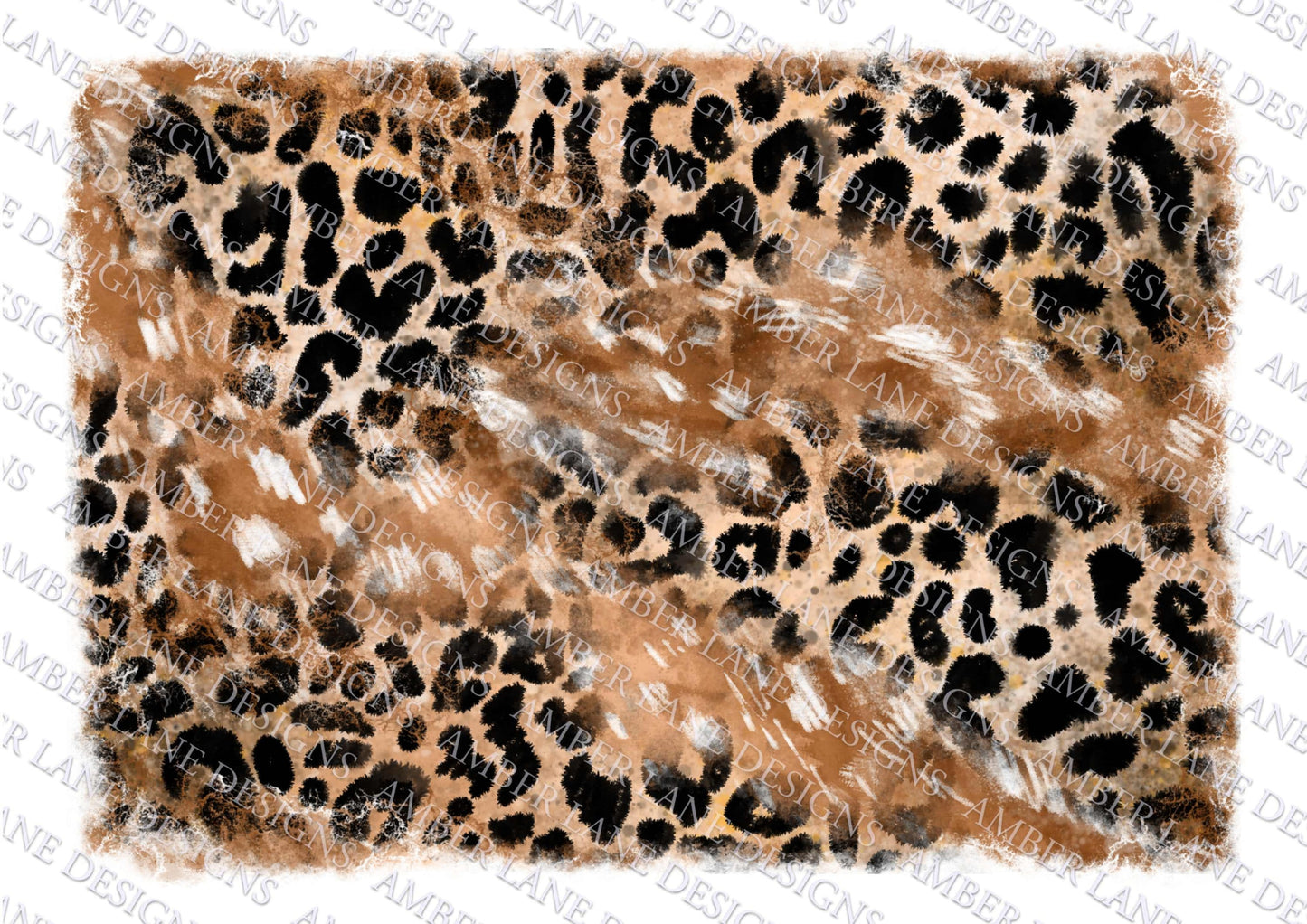 Deer Fur and leopard Background, hand drawn , Distressed Grunge Splash Background