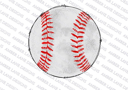Baseball Watercolor Sublimation PNG Design |Baseball Design | Sublimation Baseball PNG