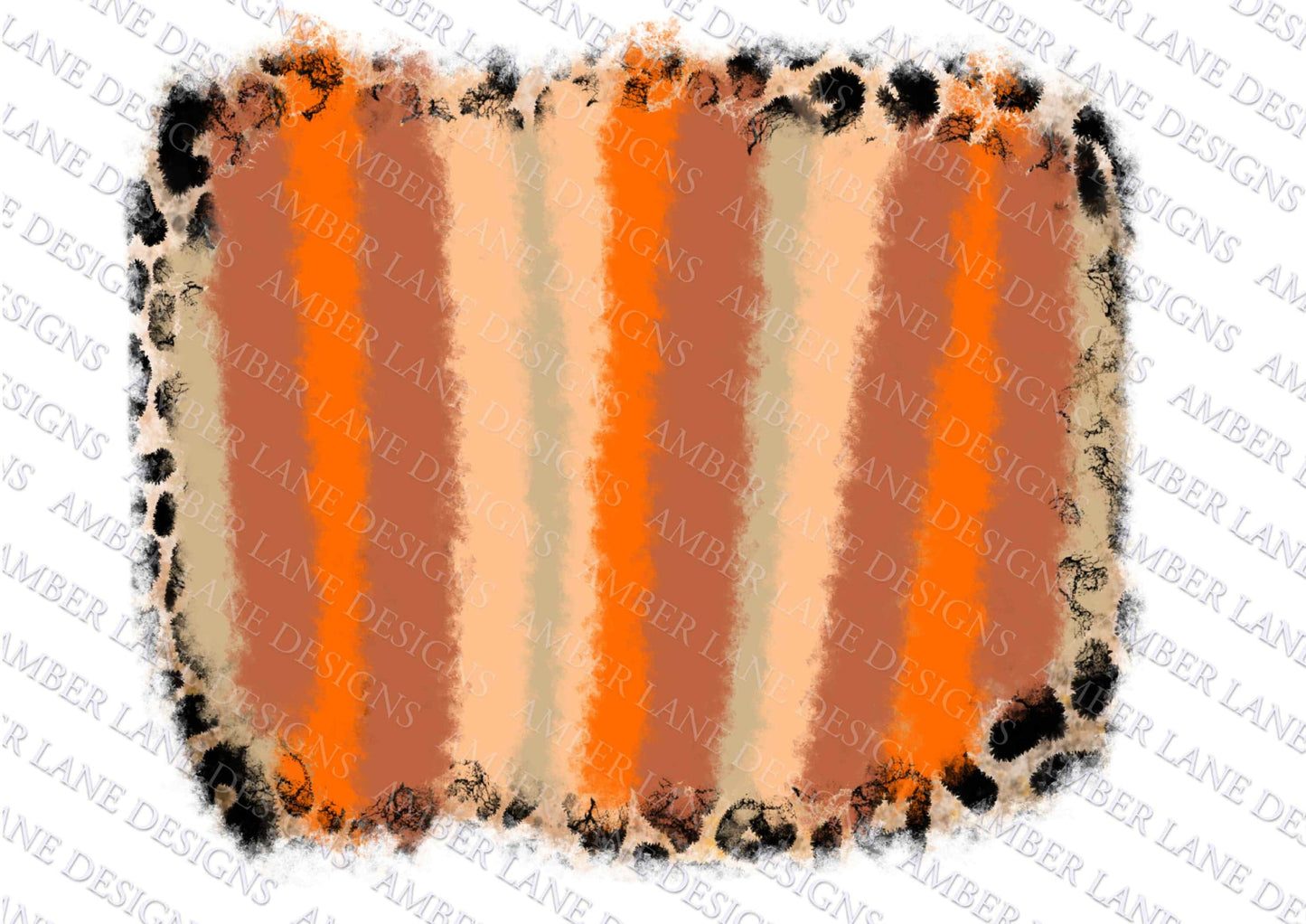 Fall Brush leopard Background, frame,  png file