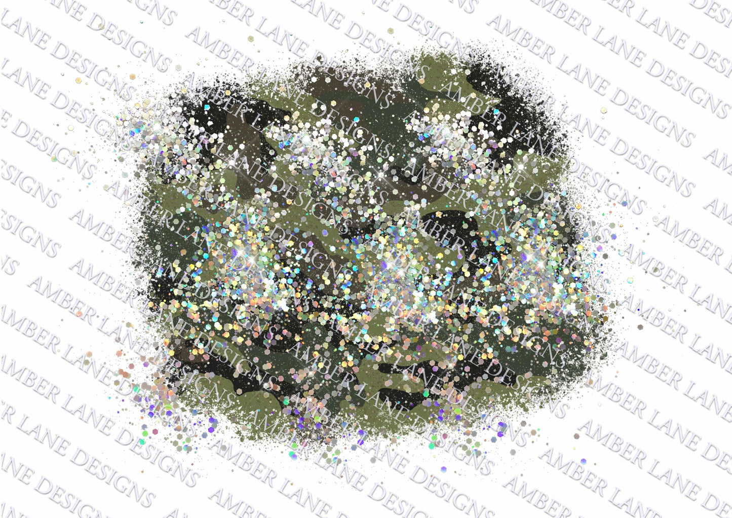 Camouflage and Glitter splash, PNG Camo Frame png | Distressed Grunge Splash Background