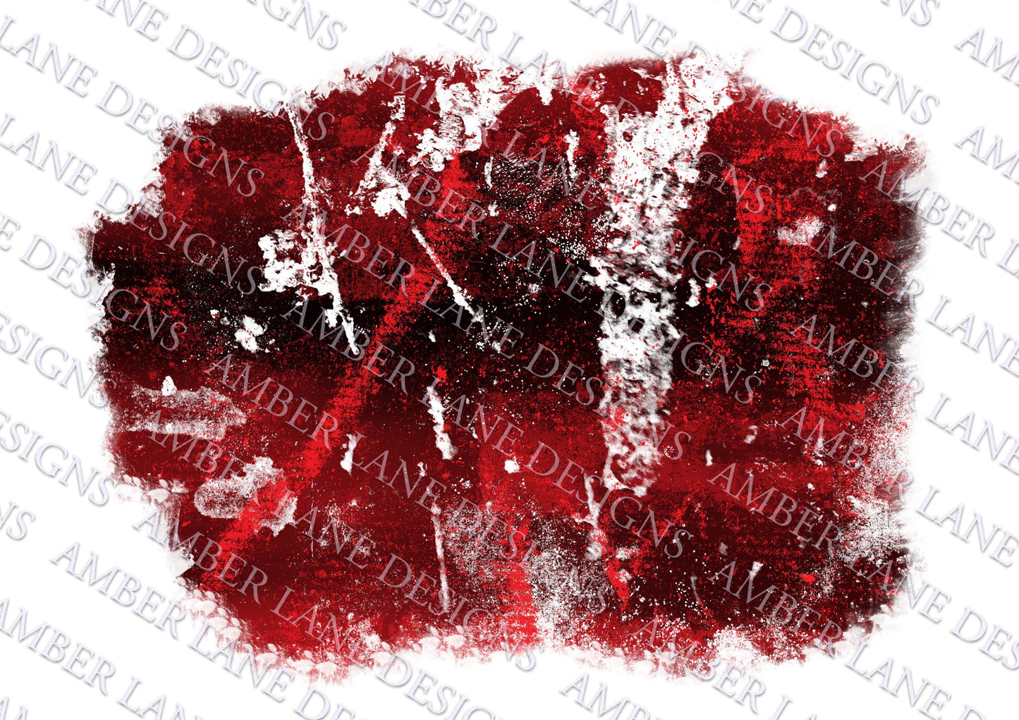 Red grunge paint marks background, Halloween background, backsplash frame ,png file only