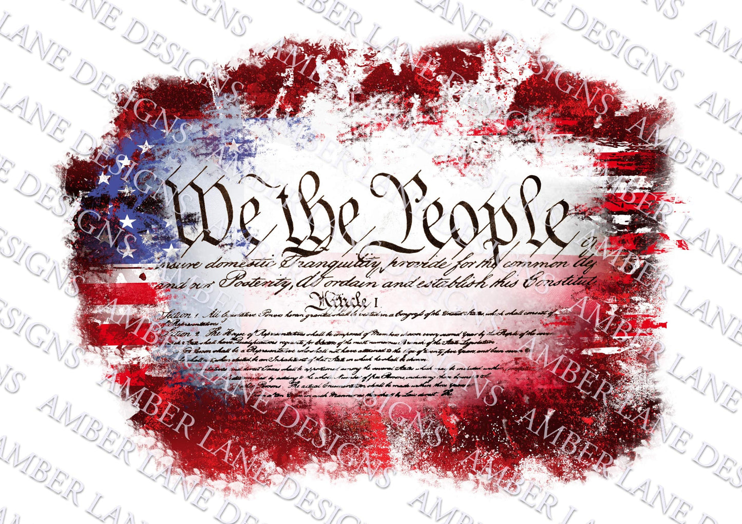 We the people, USA flag, American flag, red grunge background ,PNG file tumbler wrap