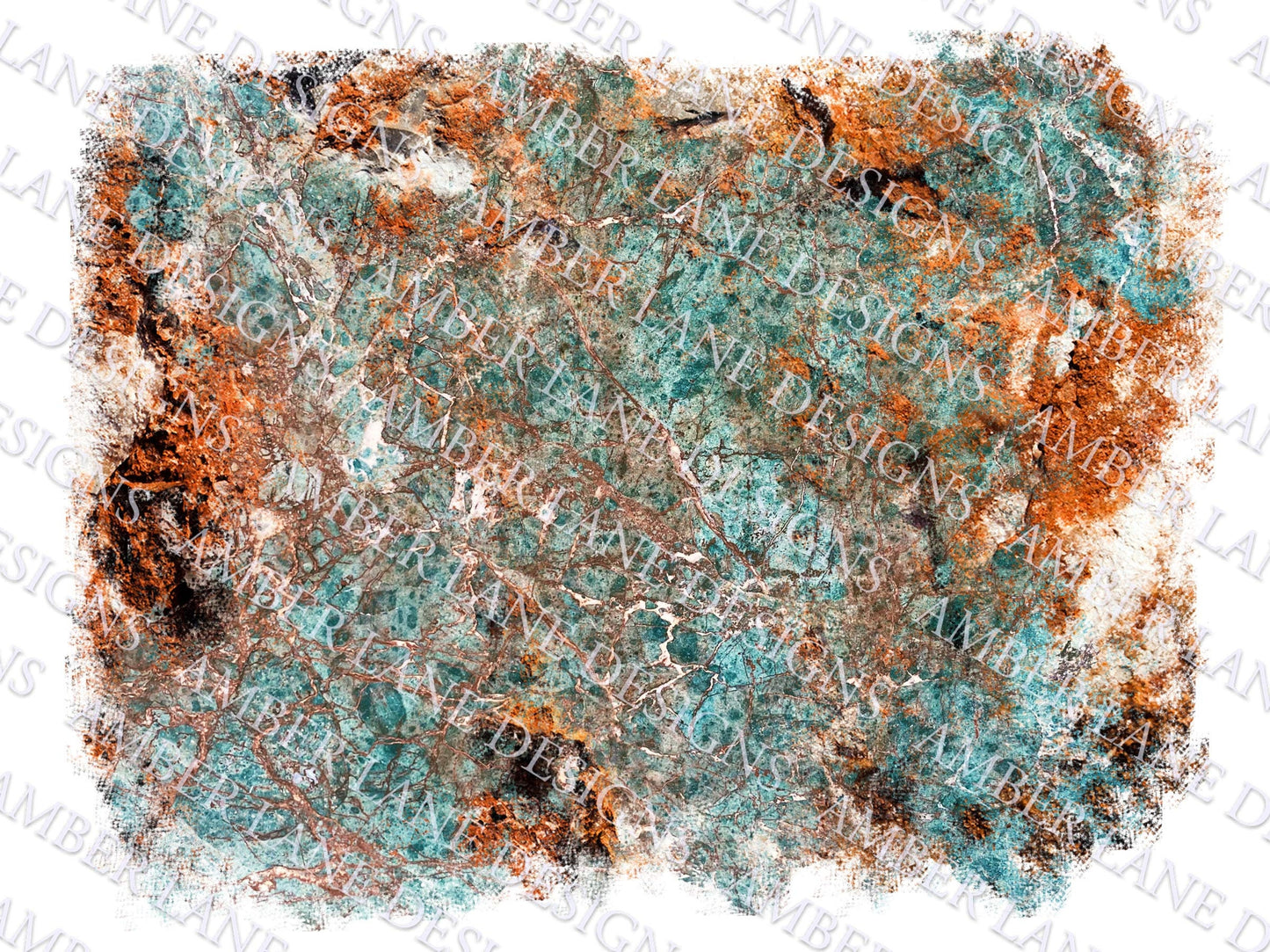 Rock, rust colors, Turquoise Stone background,