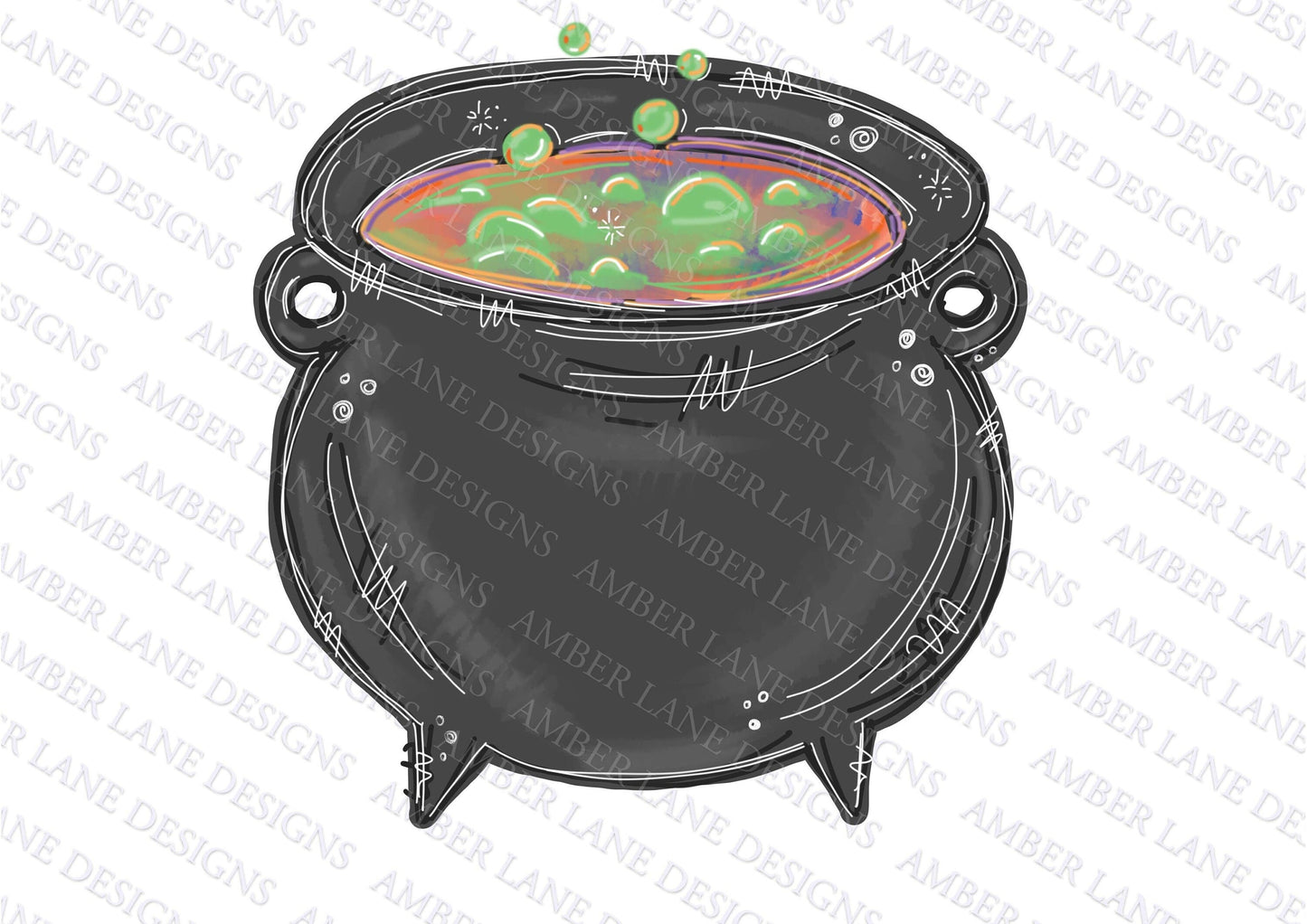 Witches cauldron PNG | halloween art
