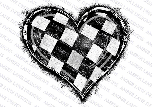 Heart Checkered Flag, racing sports heart, valentines,  Checkered Flag,  png file tumbler wrap