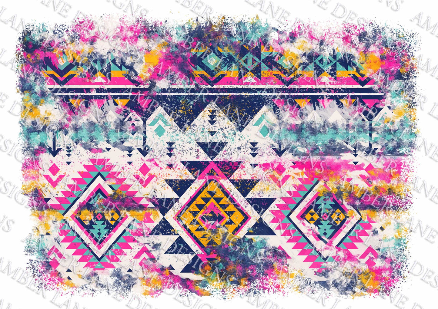 Pink Aztec Grunge backsplash, sublimation, scrapbook background, png file