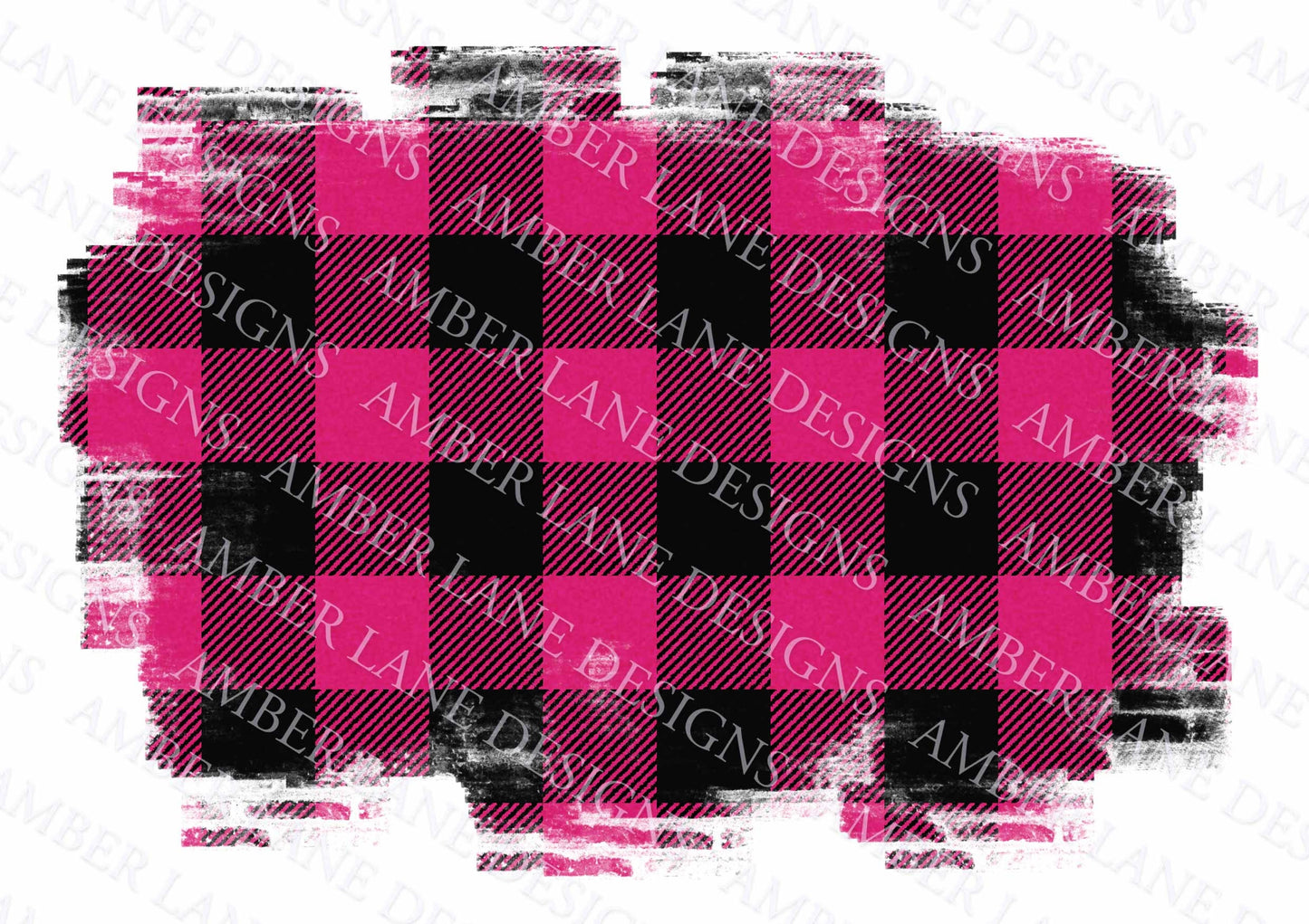 Pink Buffalo plaid Background splash frame png file