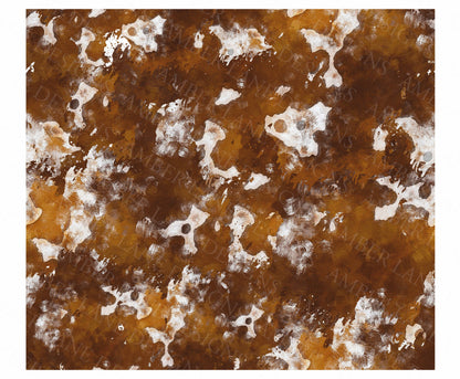 Cowhide 20oz SKINNY TUMBLER wrap
