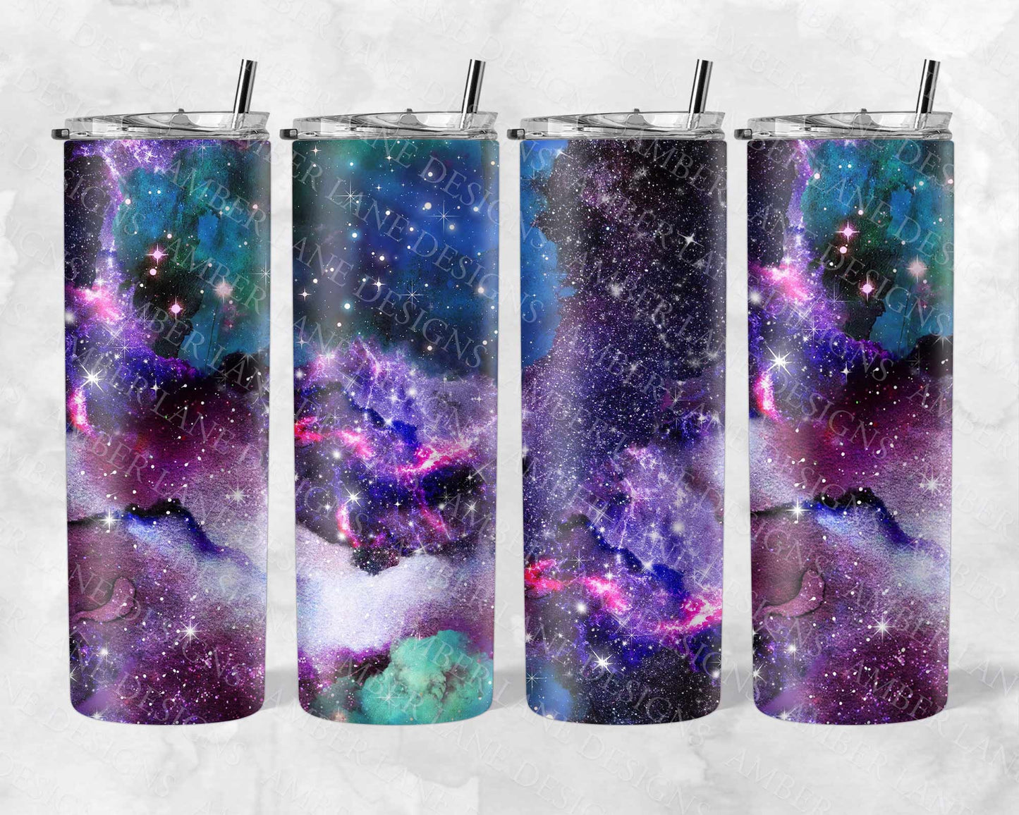 Galaxy tumbler 20oz SKINNY TUMBLER straight wrap 1 jpeg file