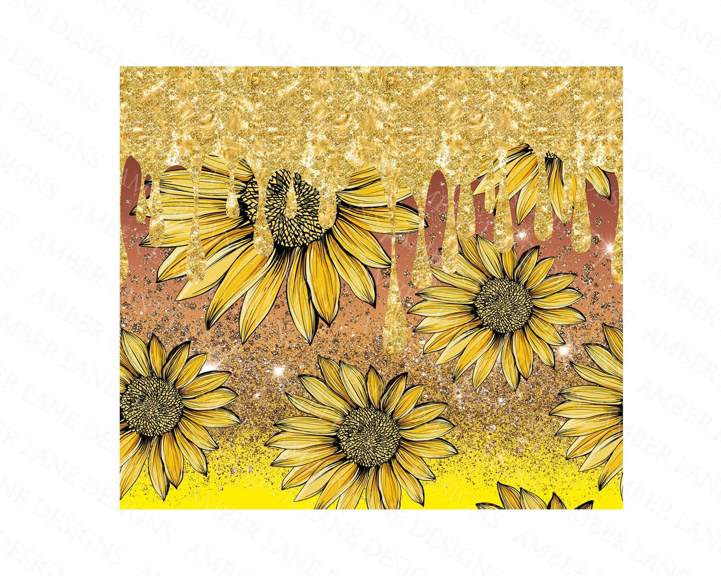 Sunflower Serenity: 20oz Skinny Tumbler in Straight Elegance Golden Bloom Bliss Harvest Sunshine Petals and Sips ields of Gold 1 jpeg file