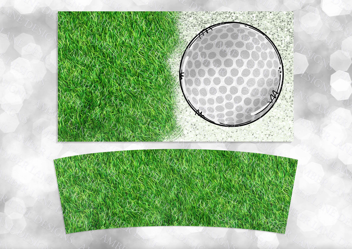 Swing Together, Sip Together: Golf His and Hers 40oz Tumbler Wrap Set