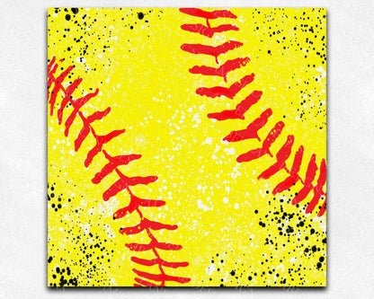 Softball laces Wind spinner to fit 10" x 10" jpeg file